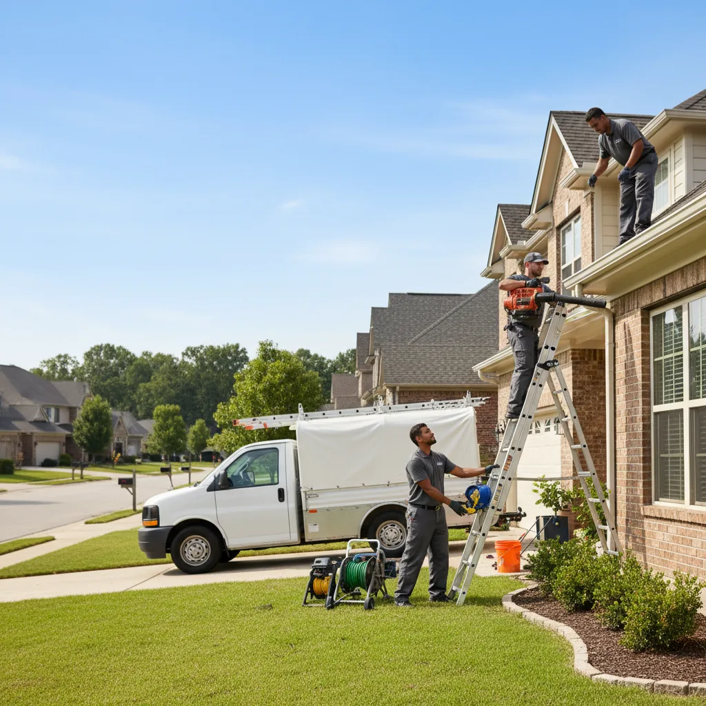 Home Gutter Service in Norman, AR near me